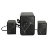 USB Powered Desktop Speakers Wired 2.1 Multimedia Speaker System with Subwoofer RGB Light for TV