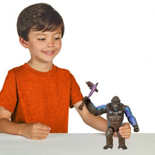 Figure Godzilla Vs. Kong- Kong with Battle Wounds and an Axe