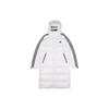 3ST Long Coat Hooded Down Jacket International Version Men Outerwear White GP2921