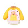 Baby Cute Cotton Bibs Waterproof  Cartoon Baby Long Sleeve Burp Choth Infant Eating Children Drawing Apron Baby Self Feeding Bib