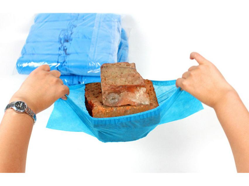 Waterproof Non-Slip Disposable Shoe Covers - Thickened, Non-Woven for Home & Computer Room Protection