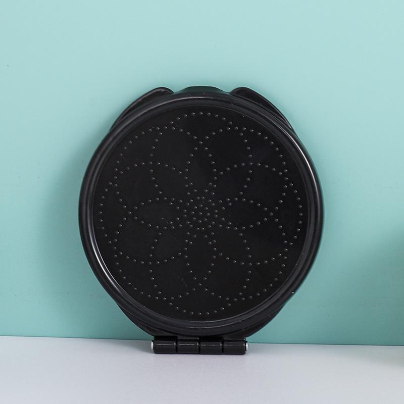 Compact Double-Sided Folding Makeup Mirror | Handheld, Portable, and Customizable