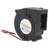 Turbo Blower Cooling Fan Exhaust Centrifugal Fan 4800RPM 42.8CFM 62.4mmh2o DC 12V 2.4A for Routers