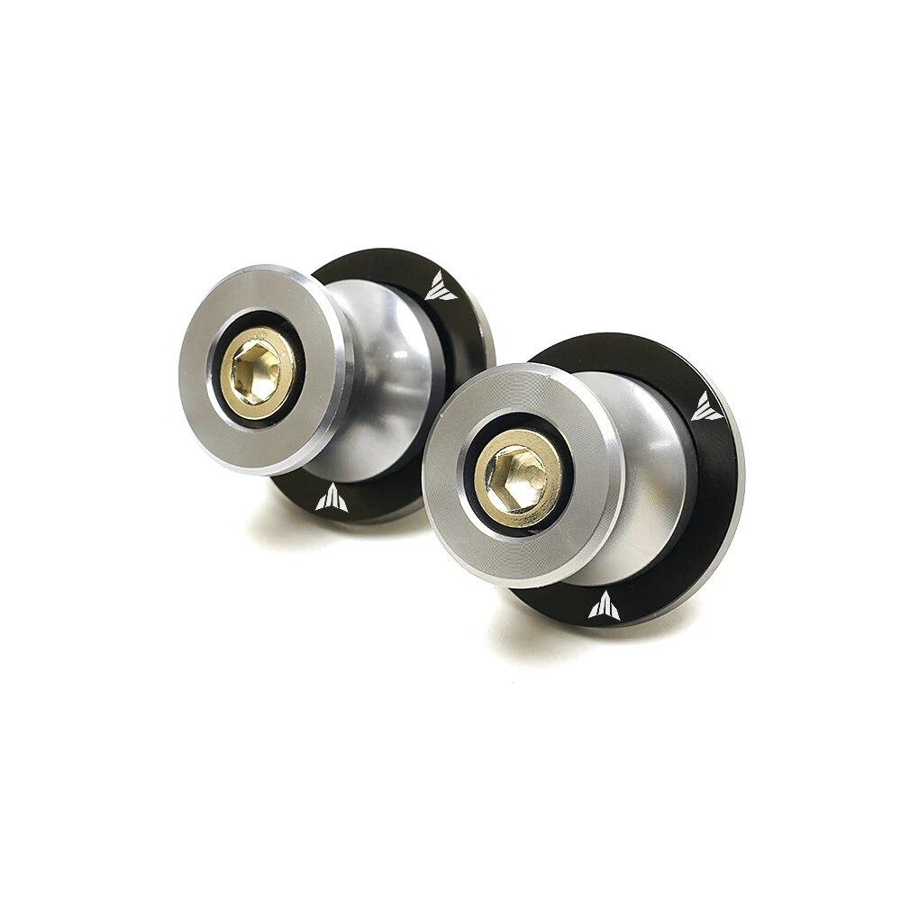 Moto Accessories Aluminum CNC Swingarm Sliders Spools Fit For YAMAHA MT03 MT25 MT09 MT10 MT 09 10 03 TRACER MT07 900 GT 900GT