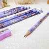 12Pcs Cartoon Labubu Pencil Set With Rubber Pencil Sharpener Student Writing Drawing Pencils Student Stationery School Supplies