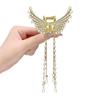 Elegant Metal Butterfly Hairpin with Tassel Pendant for Women, 2025 New Style