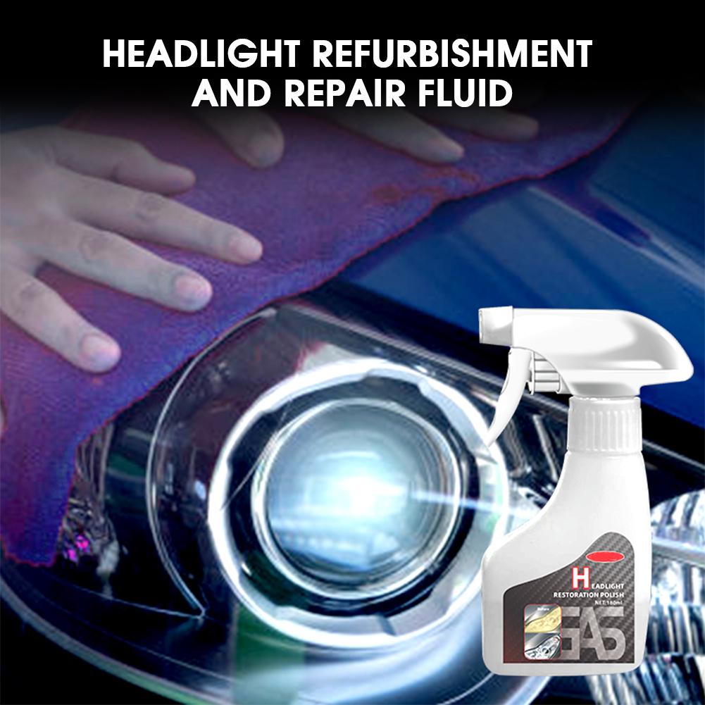 New Car Headlight Restoration Polishing Kits Headlamp Paste Remove Liquid Repair Oxidation Scratch Remover Cleaning Polish O9t5