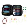 26Pcs Knitting Needle Set Removable Oxidized Aluminum Alloy UShaped Loop Pin for Home Knitting