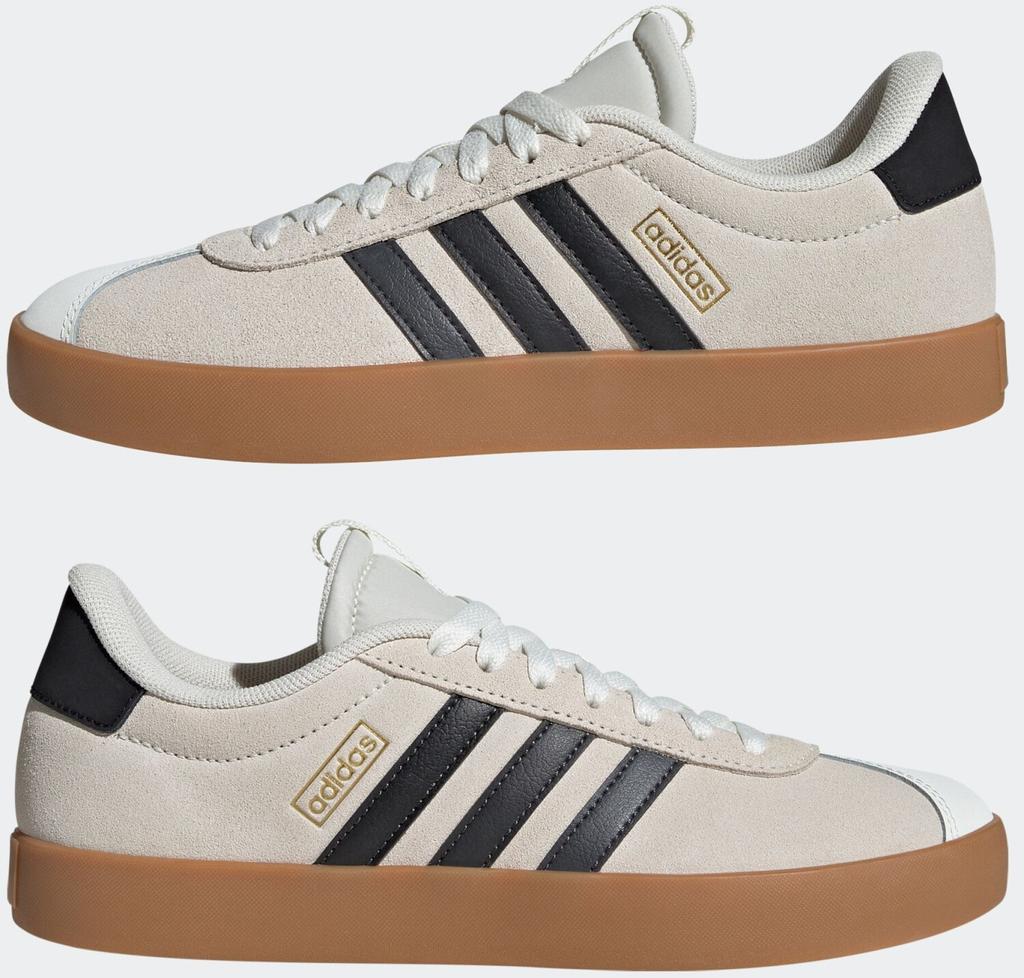 Кроссовки Adidas VL Court 3.0 Women off white/grey six/gold metallic