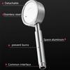 Stainless Steel Shower Head Fall Resistant Durable High Pressure Showerhead for Bathroom Handheld Water Saving Shower Set