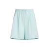 Loose-Fit Solid Color Casual Shorts Women Bottoms Light-Blue JN6666
