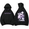 Men Women Hoodies KPop Demon Hunters Movie Graphic Sweatshirts Fleece Warm Hooded Pullovers Sudadera Print Top