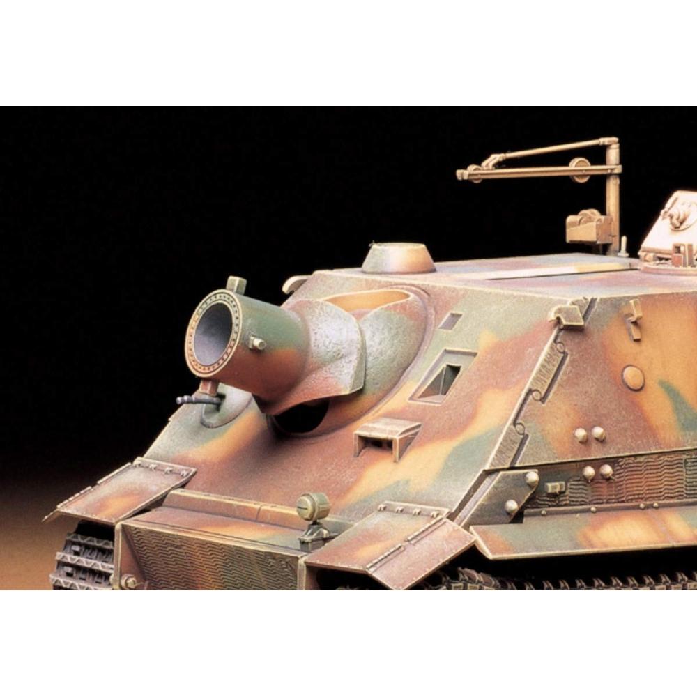 Tamiya 135 Military Miniature Series No.177 German Army 38cm Assault Mortar Storm Tiger Plastic Model 35177