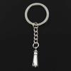 Fashion Hollow 3D Lighthouse 25x8mm Pendant 30mm Key Ring Chain Bronze Silver Color Men Car Gift Souvenirs Keychain