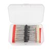 100pcs Schottky Diode 8 Values Diodes Kit Box 1N4007 1N4148 1N5819 1N5408 1N5822 1N5399 FR107 FR207 Rectifier Switching Diode