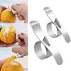 Orange Opener Small Blade Design Labor-saving Anti-slip Fruit Peeling Stainless