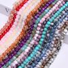 30Pcs 8mm Bracelet Necklace Accessories Round Imitation Jade Jewelry Making Resin Fashion Beaded Jewelry Fine Jewelry