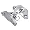 Polished 316 Stainless Steel Hatches Hinges for Saltwater Resistance Sailing Vessels, Deck Fittings, Nauticals Equipment