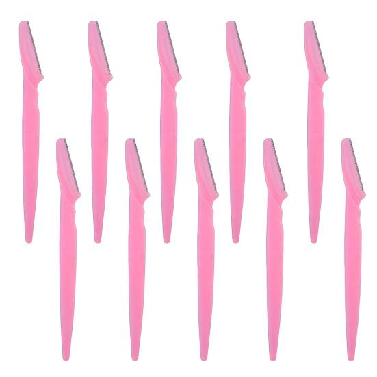 5/10Pcs Eyebrow Razor with Protective Cover Multipurpose Face Exfoliating Dermaplaning Tool Women Men Facial Eyebrow Trimmer