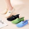 Water Shoes New Fashion Light Mouth Rain Shoes Women, Non-slip Waterproof Thickened Spring and Autumn Low-top Rubber Shoes Women