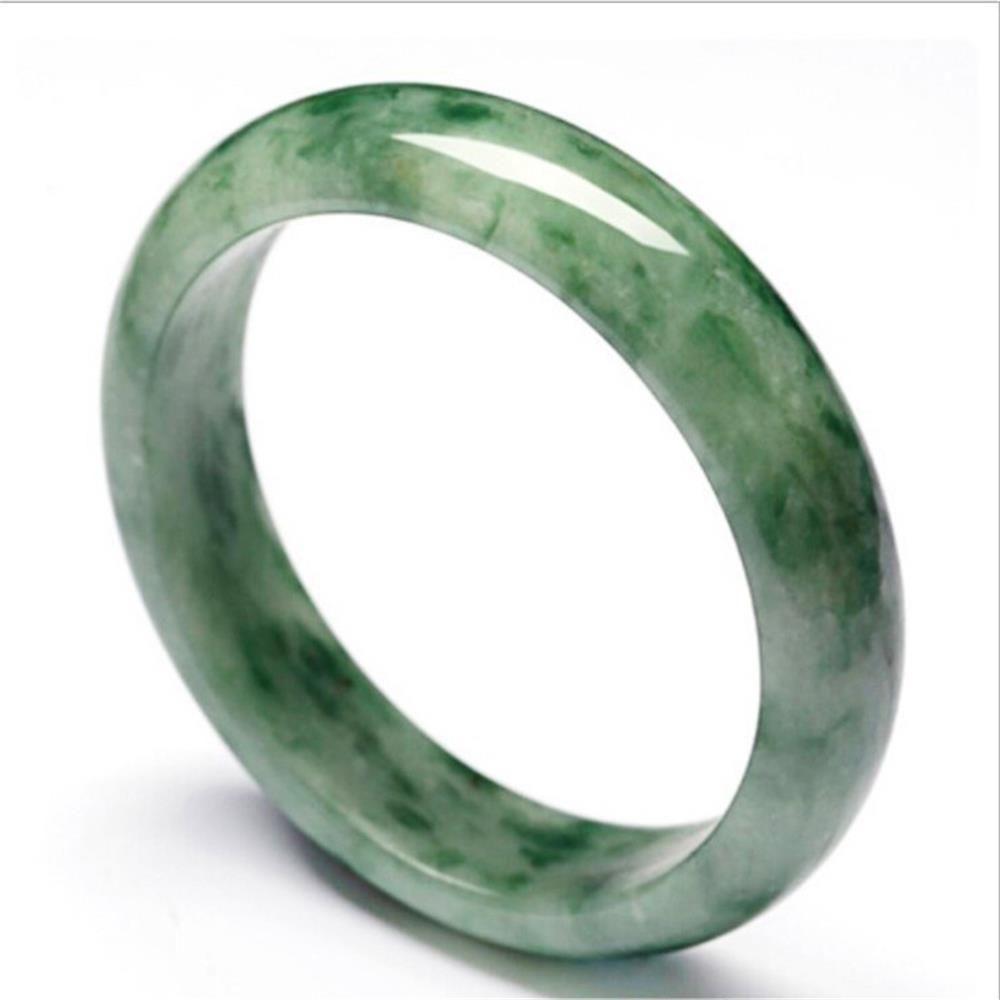 Gift for Women Men Wedding Charm Jewelry Green Jade Bracelet Natural Stone Bangle Emeral Jewelry