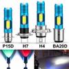 RGB H4 H7 LED P15D H6 BA20D LED Motorcycle Headlight Blub 12V Moto Light HS1 For Moped Scooter Motorbike ATV Lamp Hi Lo Beam