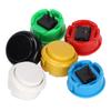 12 Arcade Joystick Game Console Buttons with Durable 30mm Replacement Buttons and Snap-in Mounting for MadCatz Joysticks