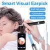 Smart Visual Earpick Ear Wax Removal Tool  800W Pixel Camera HD Endoscope Ear Clearn Led Light Wireless Otoscop Ear Pick