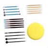 19Pcs Clay Tools,Pottery Sculpting Tools,Art Craft,DIY Air Dry Tools Modeling for
