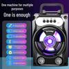Bluetooth Karaoke Square Dance Speaker - Portable, Outdoor Use, High-Quality Sound, Card & USB Support, Subwoofer.