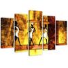 Five Piece Picture Canvas Print, African Women