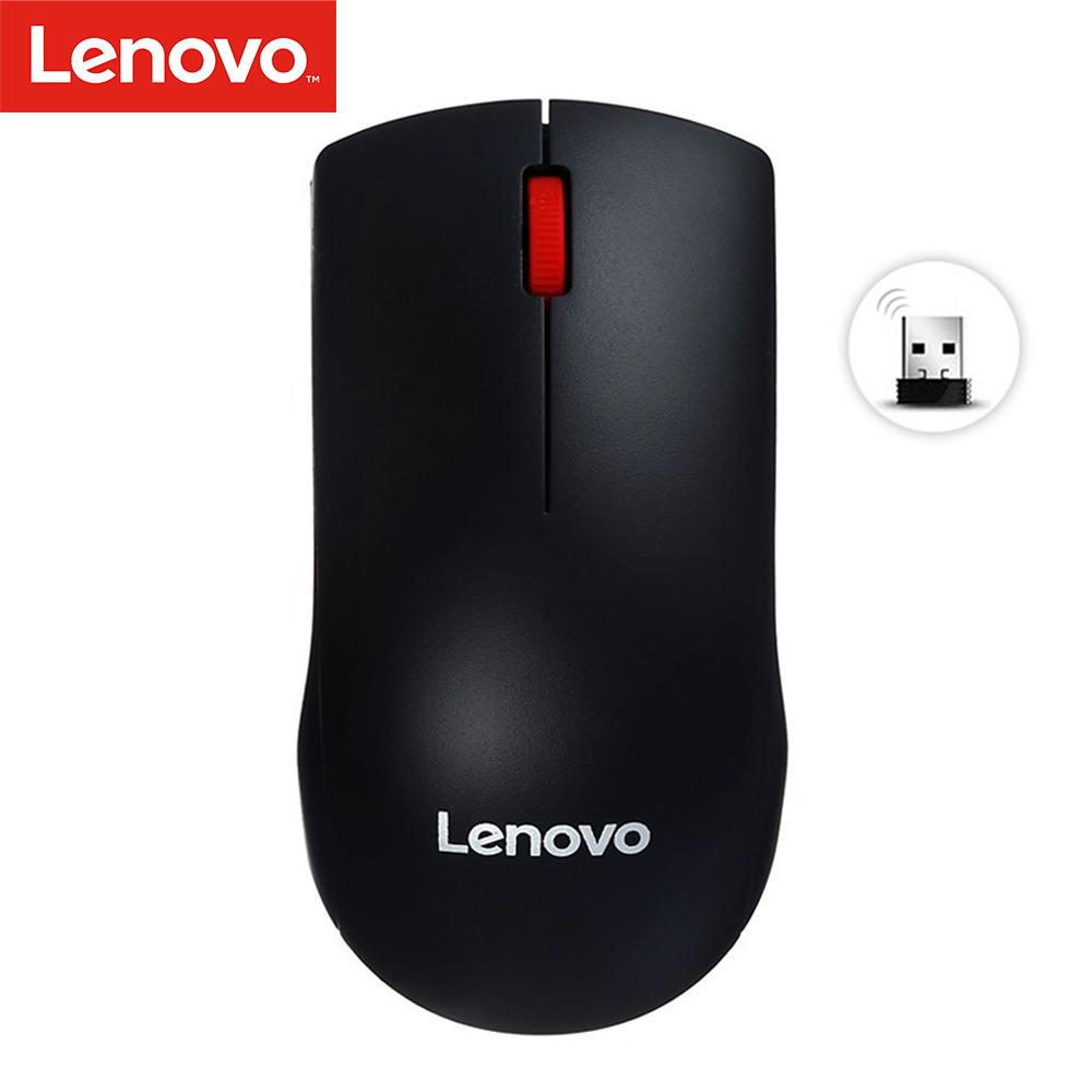 Lenovo M120 Pro Wireless Mouse 2.4GHz Laptop Mouse with USB Receiver Lightweight Ergonomic Optical