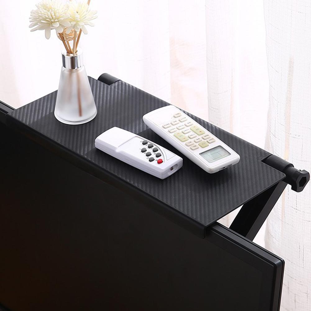 For Media Players For Speakers Non-Slip Shelf Space-Saving TV Mount Home Decor Clutter-free Max Load Capacity 7 Lbs
