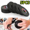 5PCS Heat-resistant Adhesive Cloth Fabric Tape For Automotive Cable Tape Harness Wiring Loom Electrical Heat Tape