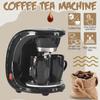 110V/220V 450W Household Electric Drip Coffee Maker Auto Dual Cup Coffee Machine Dual-use American Coffee Tea Machine
