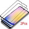 2Pcs Full Tempered Glass Protective For Oneplus Nord CE 2 3 4 Lite 5G Vivo Y76 Y31 Y70 Y16 Y35 Y22S V29E V25E Y19S Y36 Y28 Screen Protector Film Cover