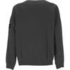 STONE ISLAND FW24 Logo Arm Pocket Brushed Cotton Crewneck Fleece Sweatshirt Unisex Sweatshirt Lead-Gray 811563920-V0062
