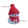 Multicolor 3D Printed Snowman Ornament and Key Pendant – Children's Toy and Dragon Egg Decoration