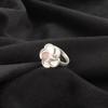 Adorable Rose Quartz Gemstone Jewelry, Handmade Silver Ring, 925 Solid Sterling Silver Jewelry, Quartz Silver For Thanksgiving Gift