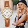 Japan Movement Women Quartz Fine Watch Easy To Read Arabic Numerals Simple-Dial