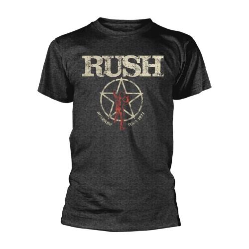 Rush Unisex Adult American Tour 1977 T-Shirt