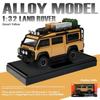 1/32 Land Rover Defender Van Off Road Alloy Diecast Car Model Children's Toys Birthday Gifts Sound and Light Boyfriend Choice