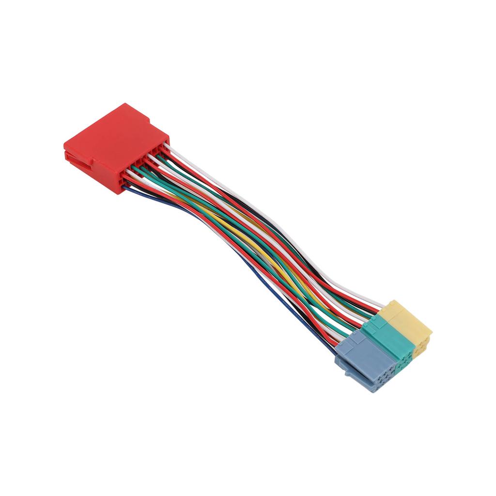 Radio Adapter Mini ISO Plug Extension Car CD Audio Harness Cable Replacement for A2 A3 A4 A6 TT