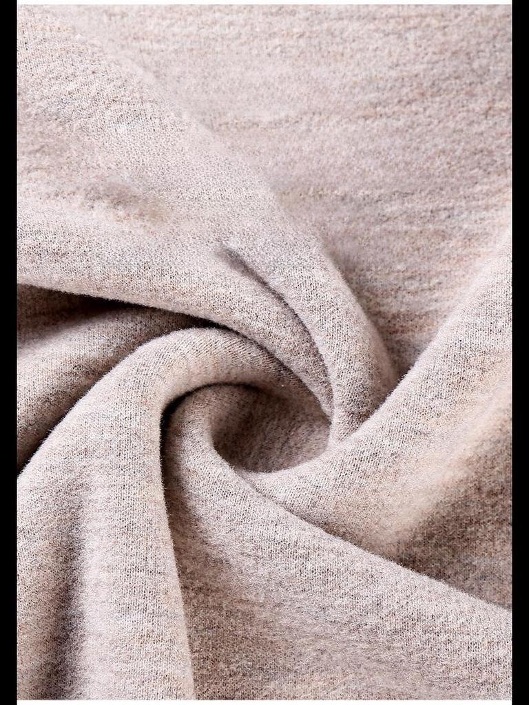 Men's Silk Cashmere Thermal Underwear Set: Velvet-Enhanced for Autumn and Winter