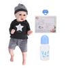 Reborn Boy Doll Lifelike Vinyl Safe Weighted 22 Inch Newborn Baby Doll for 3 Years Old Above