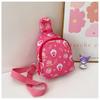 Adorable Bunny Themed Chest Bag Kids Cartoon Shoulder Crossbody Bag Cute Gift