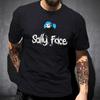 Sally Face TShirt  Horror Game Print T Shirt Kawaii Harajuku Anime Clothes Women Unisex Fashion Casual Tee Hiphop Gothic Streetwear