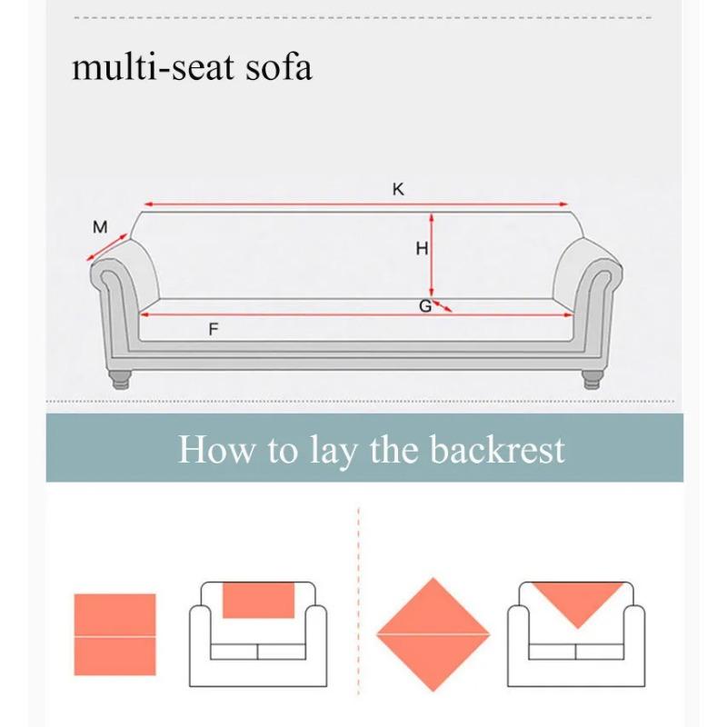 Thickened Wool Velvet Sofa Cover Winter Warm Living Room Sofa Backrest Armrest Cushion Soft Non -Slip Dustproof Decorative Cover