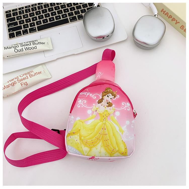 Shoulder Princess Printed Crossbody Chest Bag Children Gifts Outdoor