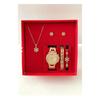 Женские наручные часы Часы Браслет Ожерелье Серьги Подарочный набор